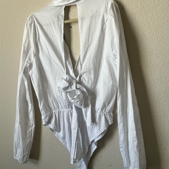 FASHION NOVA You’ve Got A Way with Me Bodysuit White 2XL - Picture 10 of 11